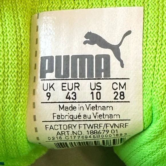 Puma Titantour Ignite Golf Shoes - White/ Surf-the-Web/ Green Gecko Puma TitanTour Ignite shoes revealed | bunkered.co.uk main image 4